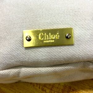 Chloé  Parfum Fabric Cosmetic Make Up Cream Color Small Bag